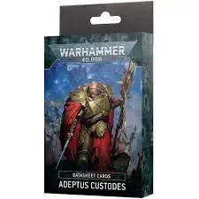 Warhammer 40K Adeptus Custodes Datasheet Cards 1