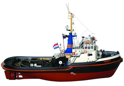 150-0516 Bil516 Banckert-Ocean Tug (P/Rc) (1:50) (42X65x16) 1