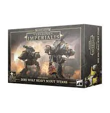 Warhammer The Horus Heresy Legions Imperialis: Dire Wolf Heavy Scout Titans 1