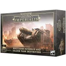 Warhammer The Horus Heresy Legions Imperialis: Malcador Infernus And Valdor Tank Destroyers 1