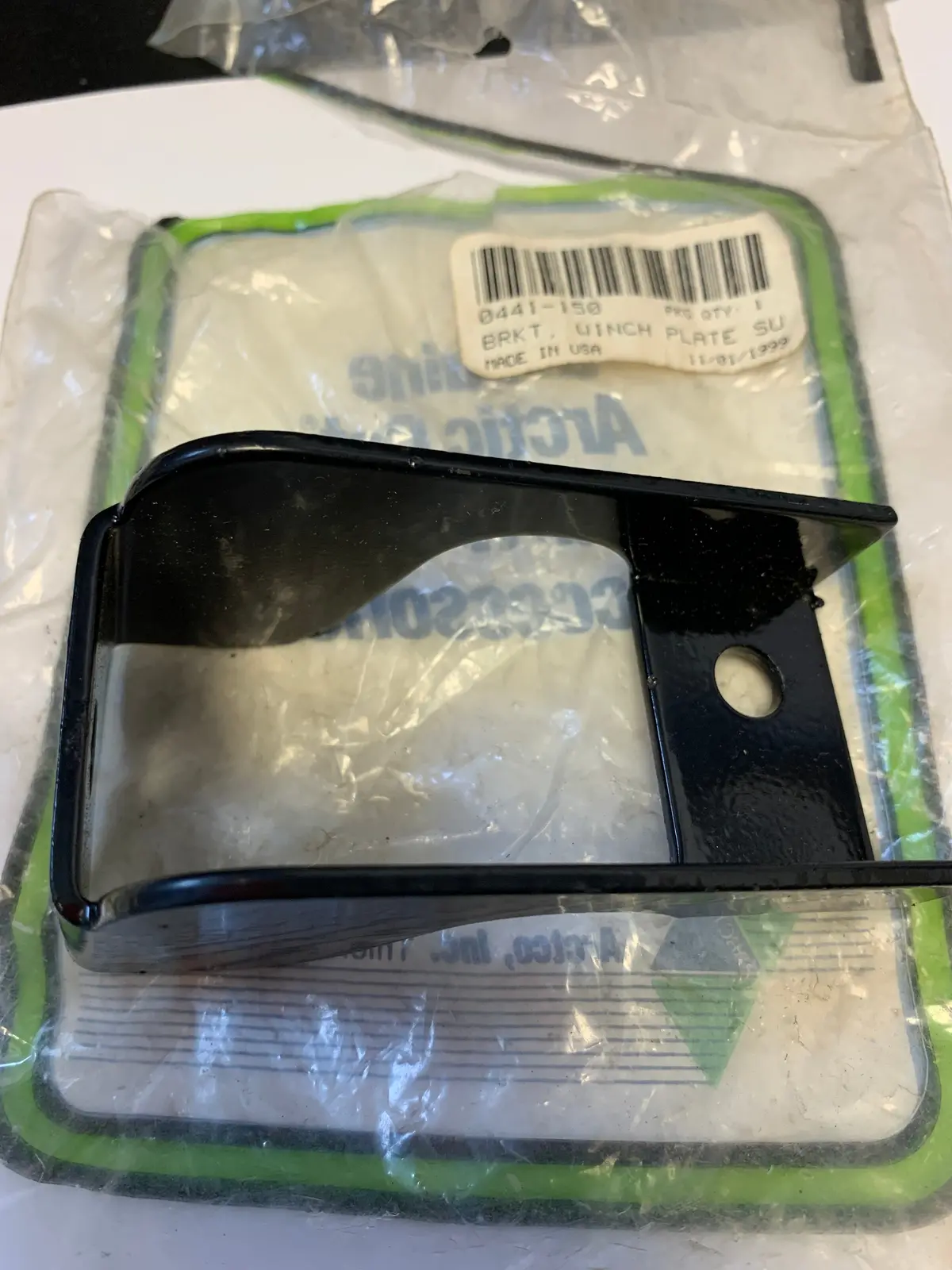 Arctic Cat Winch Plate Bracket 1