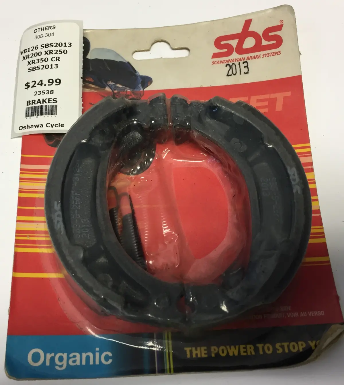 Honda Xr Cr Sbs2013 Brake Shoes 1