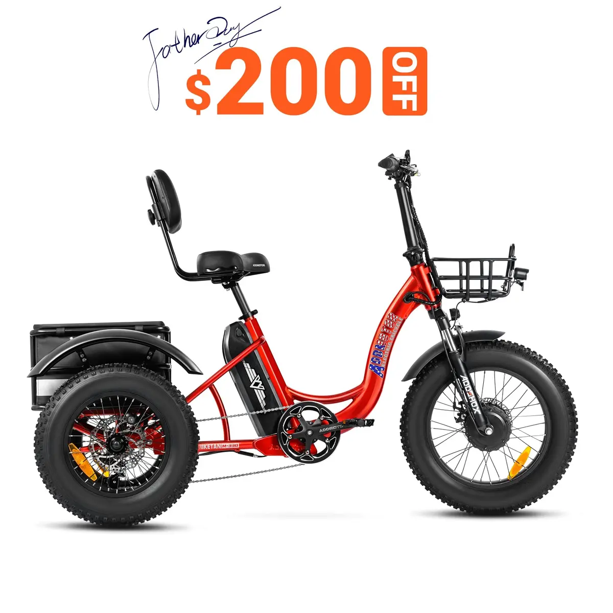Triketan M-330 Mini Electric Trike 1