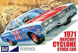 1:25 1971 Mercury Cyclone Stock Car 1