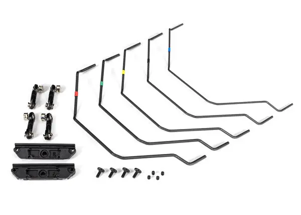 10295 Traxxas Sway Bar Kit, Maxx Slash (Front And Rear) 1