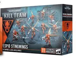 Warhammer 40K Kill Team: Vespid Stingwings T'au Empire Alien Auxiliaries 1