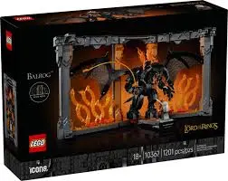 Icons: Lord Of The Rings: Balrog Book Nook 1