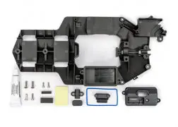 10624 Traxxas Electronics Tray/ Stuffing Tube Clamp 1