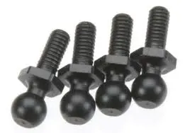 Ball Stud 4.7X14mm (Black/4Pcs) 1