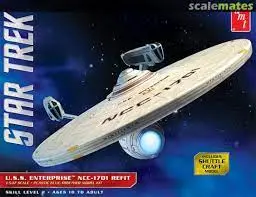 1:537 Star Trek:  U.S.S. Enterprise Ncc-1701 Refit 1