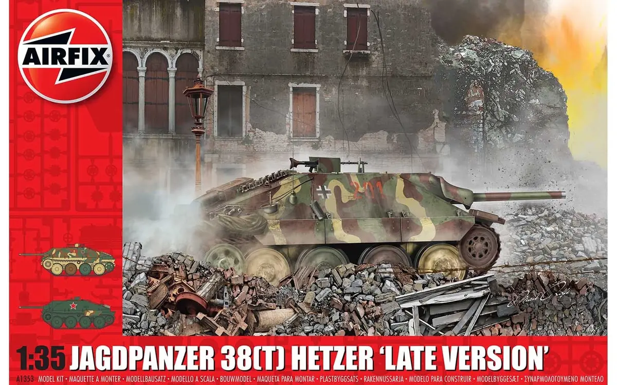 Air01353 Jagdpanzer 38 Tn Hetzer "Late Version" (1/35) 1