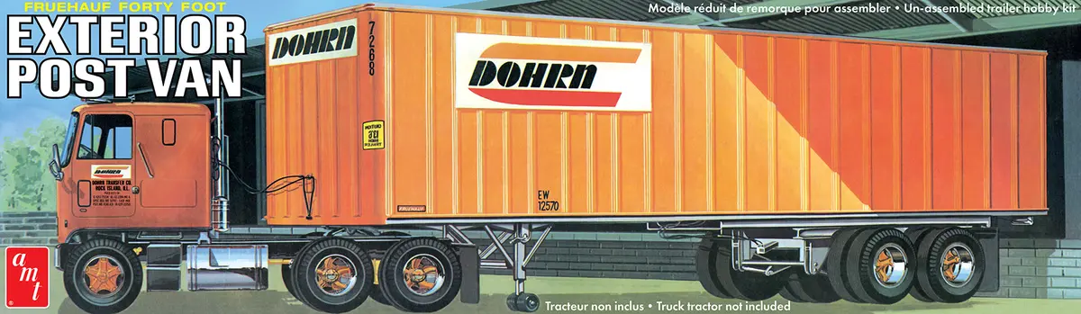 118-1357 Amt 40' Fruehauf Exterior Post Trailer Dohrn (1/25) 1