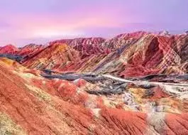 Rainbow Mountains, China (1000Pc) 1