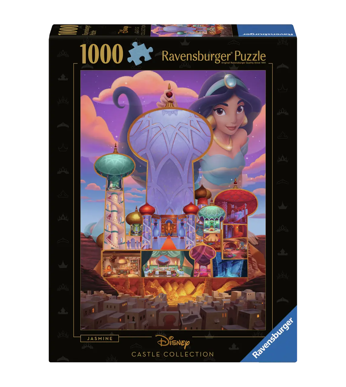 Disney Castle: Jasmine 1000-Piece Puzzle 1