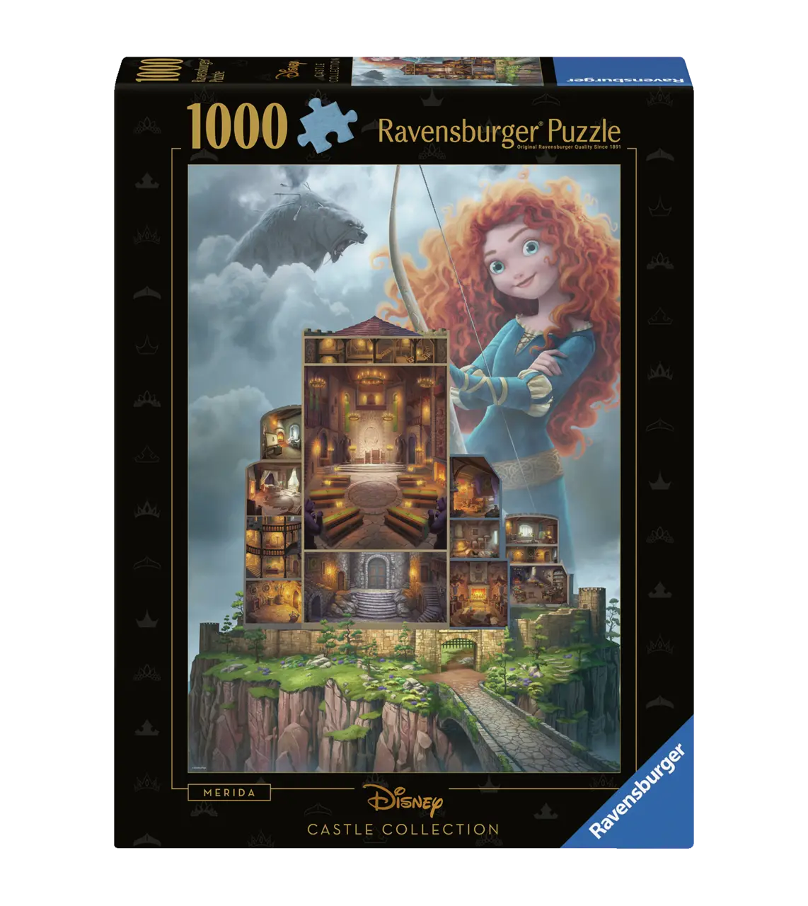 Disney Castle: Merida 1000-Piece Puzzle 1