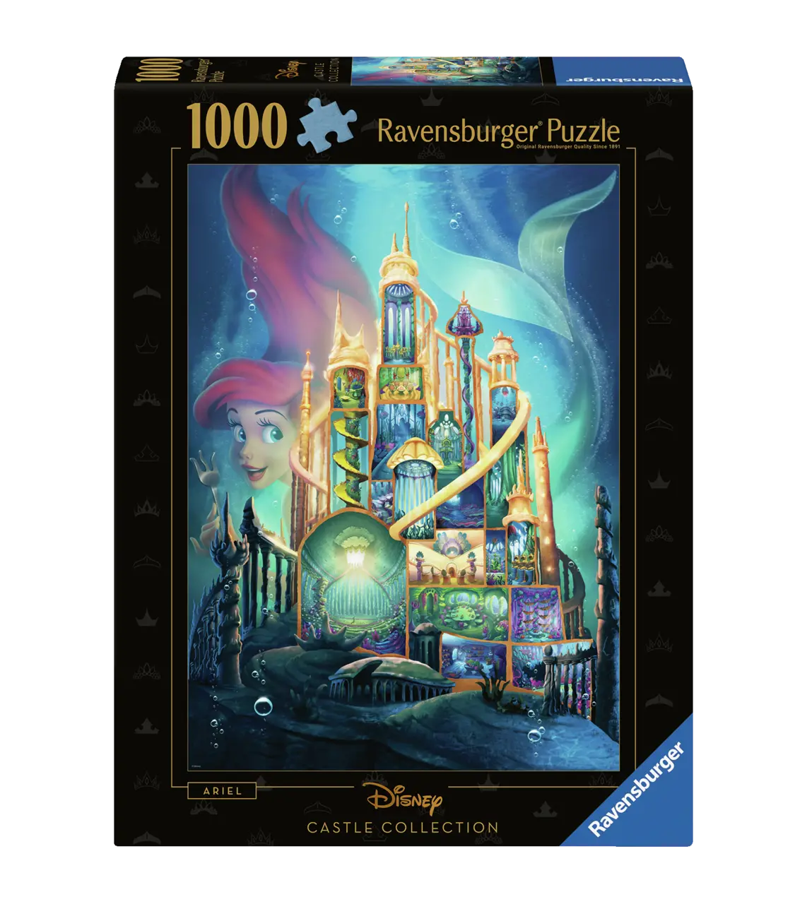 Disney Castle: Ariel 1000-Piece Puzzle 1