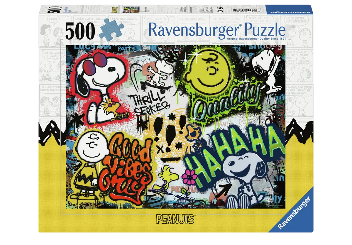 Peanuts Graffiti 500-Piece Puzzle 1