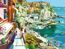 Romance In Cinque Terre (1500Pc) 1