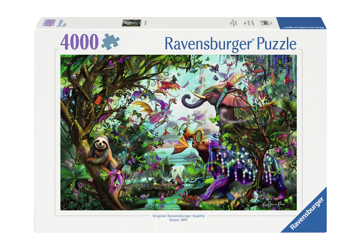 Tropical Dragons 4000-Piece Puzzle 1