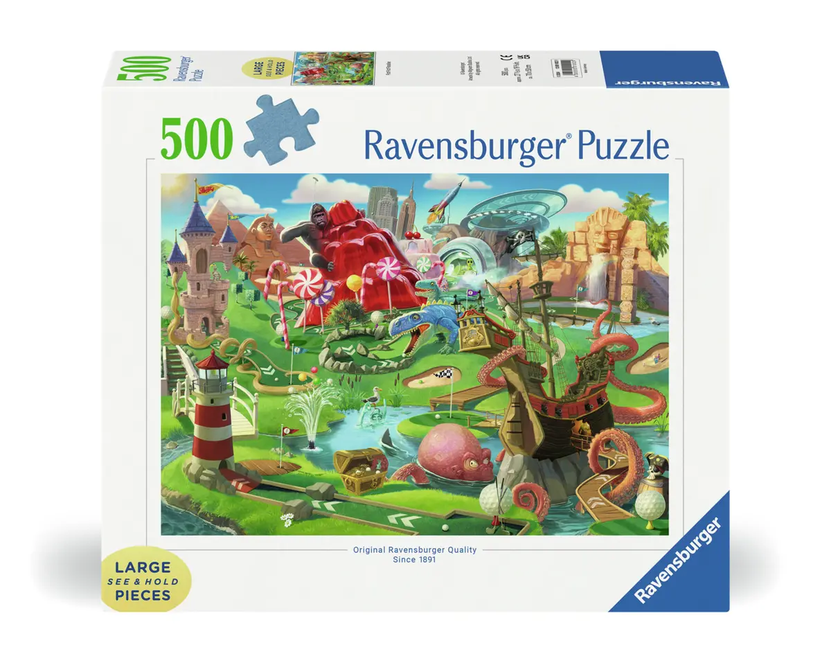 Putt Putt Paradise 500-Piece Puzzle 1