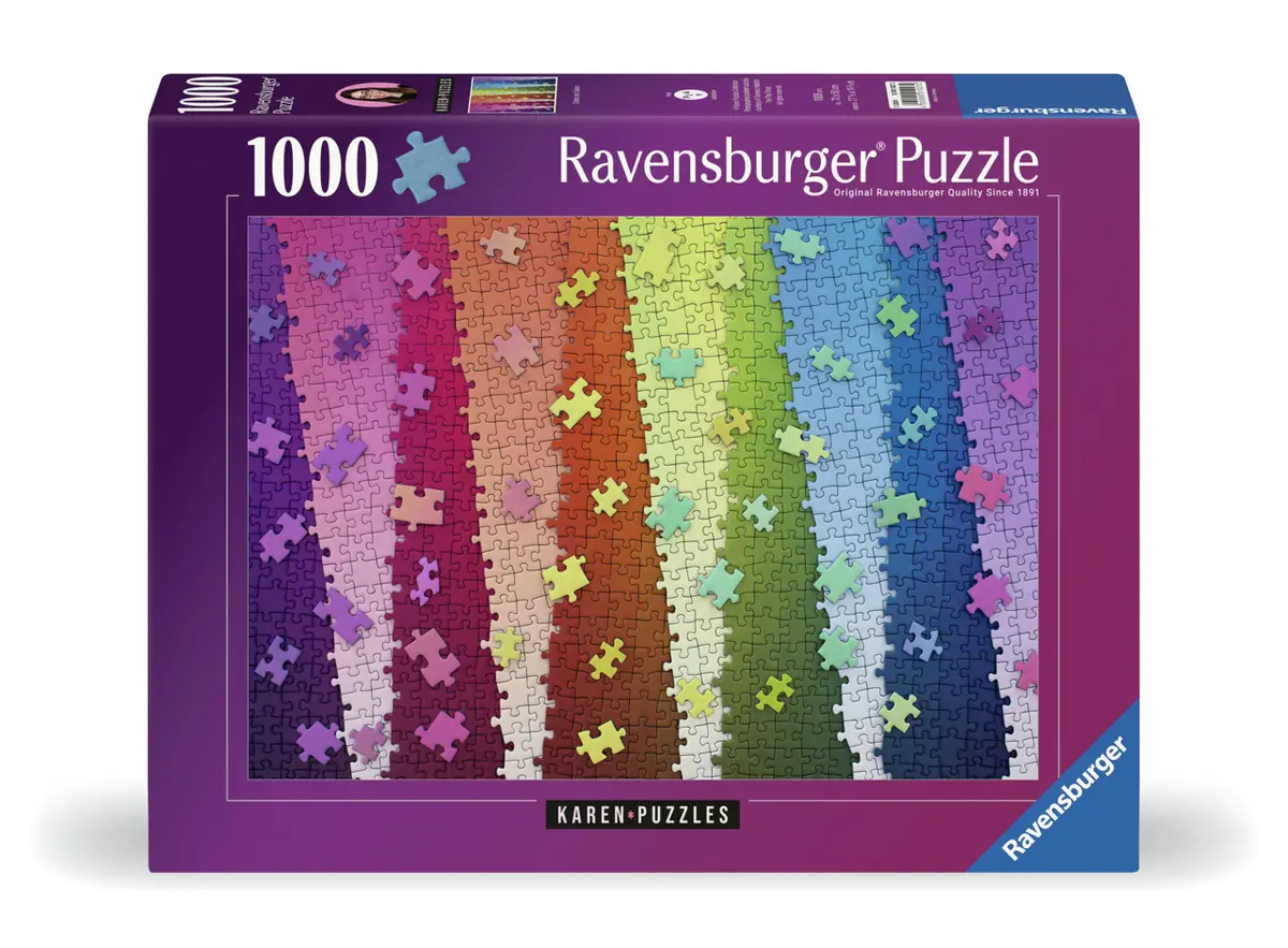 Colors On Colors 1000-Piece Puzzle 1