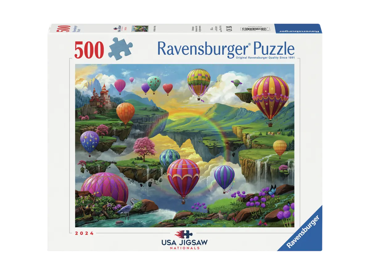 Air Balloon Valley 500-Piece Puzzle 1