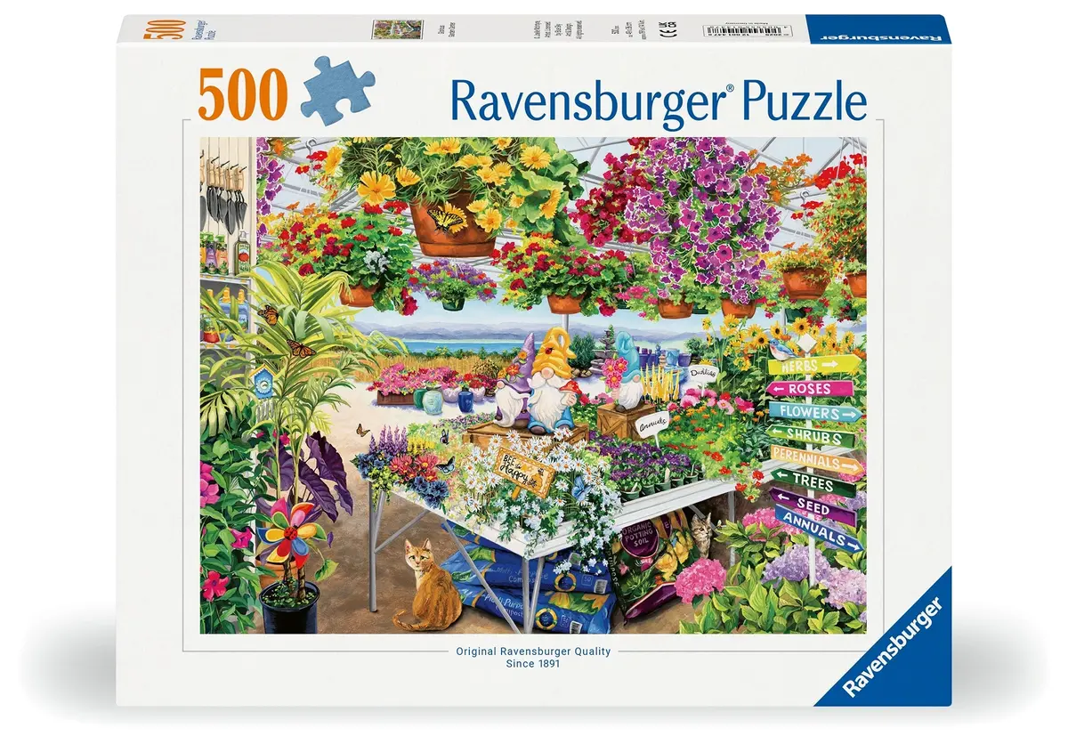 Glorious Garden Center 500-Piece Puzzle 1