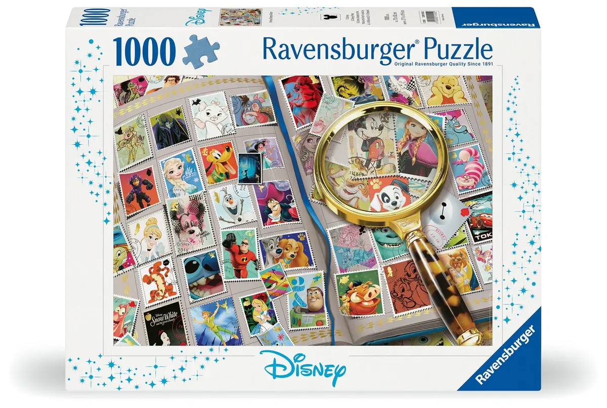 Disney Stamp Album 1000-Piece Puzzle 1