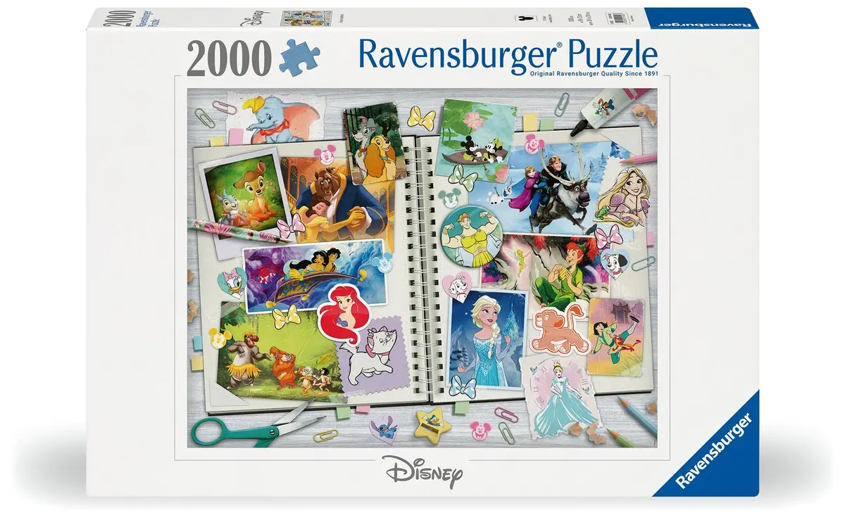 Disney Scrapbook 2000-Piece Puzzle 1