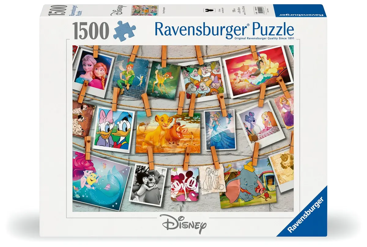 Disney Photographs 1500-Piece Puzzle 1