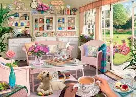 The Tea House (1000Pc) 1