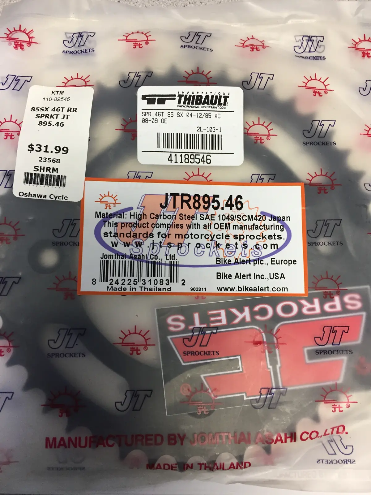 Ktm 85Sx Xc Rear 46T Sprocket 1