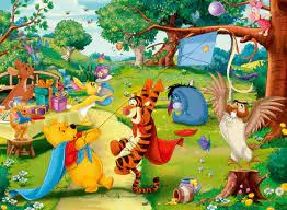 Winnie The Pooh: Pooh To The Rescue (100Xxl Pc) 1