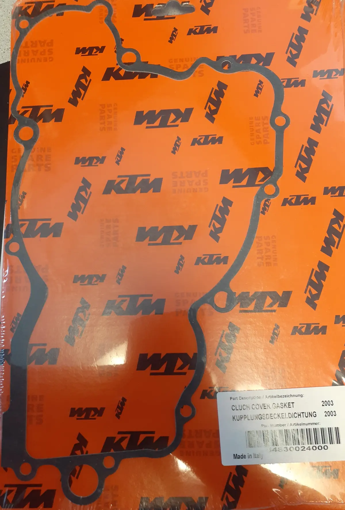 Ktm Clutch Cover Gasket 1