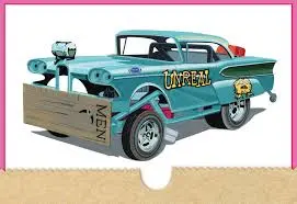 1:25 '58 Edsel Funny Car 1