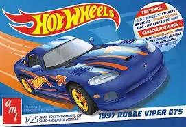 1:25 Hot Wheels 1997 Dodge Viper Gts 1