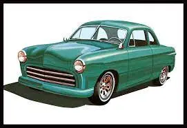 1:25 1949 Ford Coupe The 49'Er 1