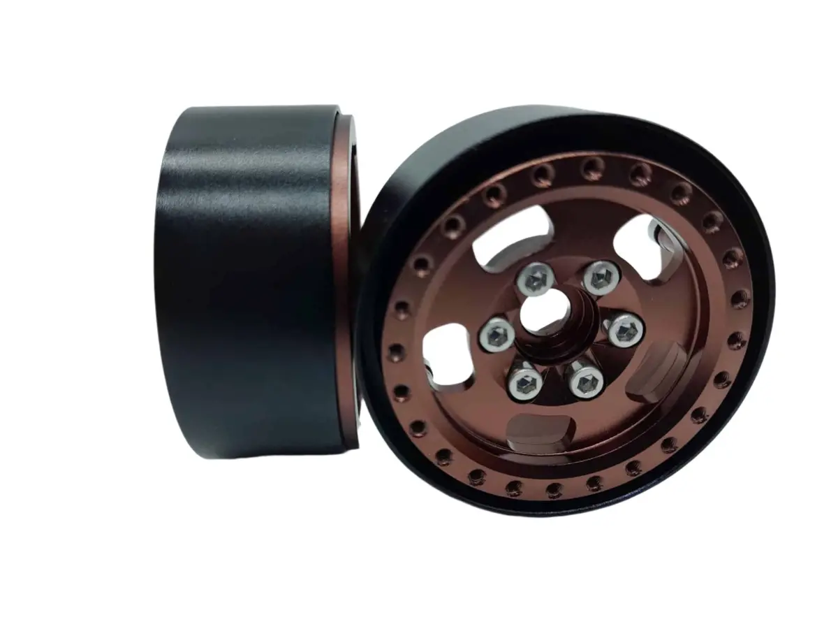 Wcw-5 ”Wag Exclusive” 1.9 Wheels / Beadlock Mag Set Of 2 1