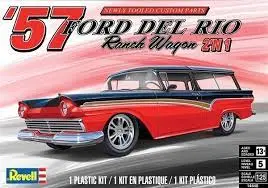 1:25 '57 Ford Del Rio Ranch Wagon Sedan 2'N1 1
