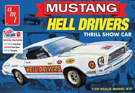 1:25 Mustang Hell Drivers Thrill Show Car 1