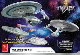 1:2500 Star Trek: Uss Enterprise Set 1