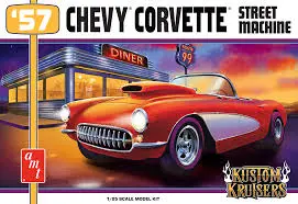 1:25 '57 Chevy Corvette Street Machine 1
