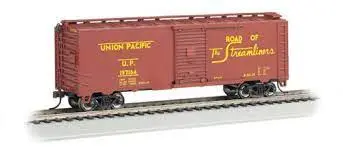 40' Steam Era Box Car Union Pacific 1