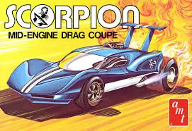 1:25 Scorpion Mid-Engine Drag Coupe 1