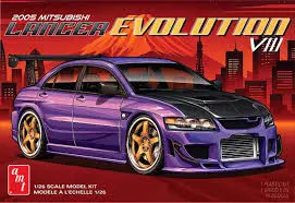 1:25 2005 Mitsubishi Lancer Evolution Viii 1