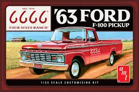 1:25 '63 Ford F-100 Pickup 1
