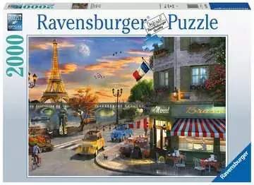 Paris Sunset 2000-Piece Puzzle 1