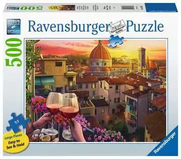Cozy Wine Terrace 500-Piece Puzzle 1