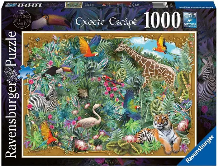 Exotic Escape 1000-Piece Puzzle Old 1