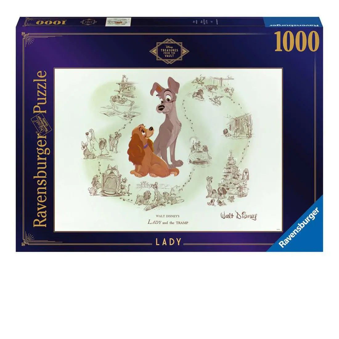 Lady Treasures From The Vault 1000-Piece Puzzle Old 1